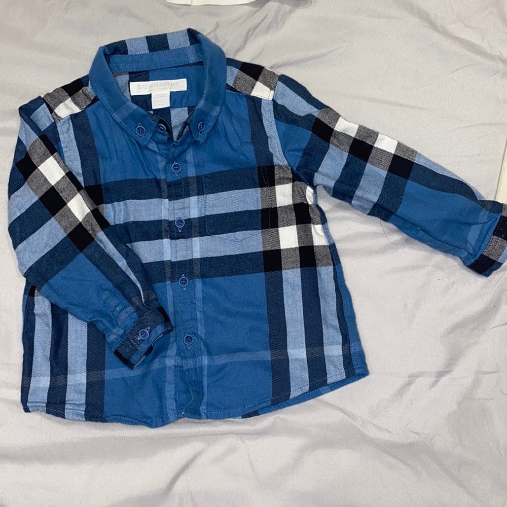 100% Authentic Burberry shirt 6months boys